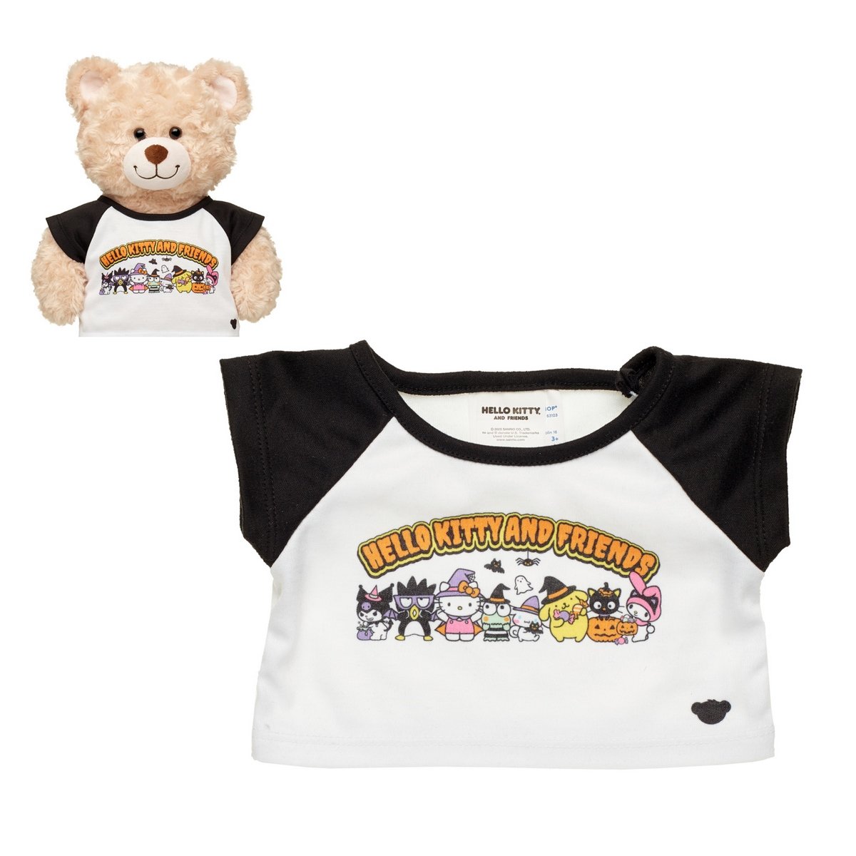Polera Hello Kitty Hwn 25 Sanrio Build-A-Bear